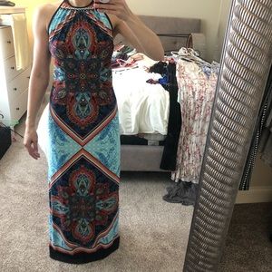 Maxi halter dress